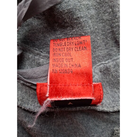 V Christina Womens Ruffle Neck Top Small Gray Sleeveless Preppy Dark Academia - Picture 5 of 7